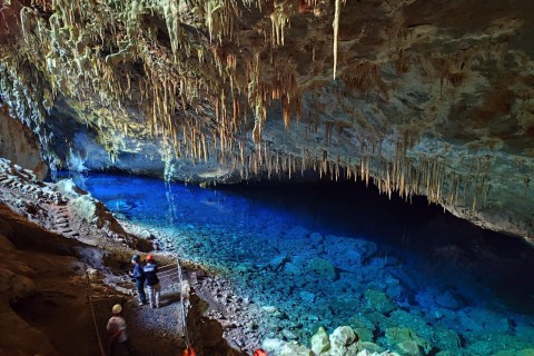 Imasul garante proteção permanente da Gruta do Lago Azul, um dos maiores patrimônios naturais do Brasil